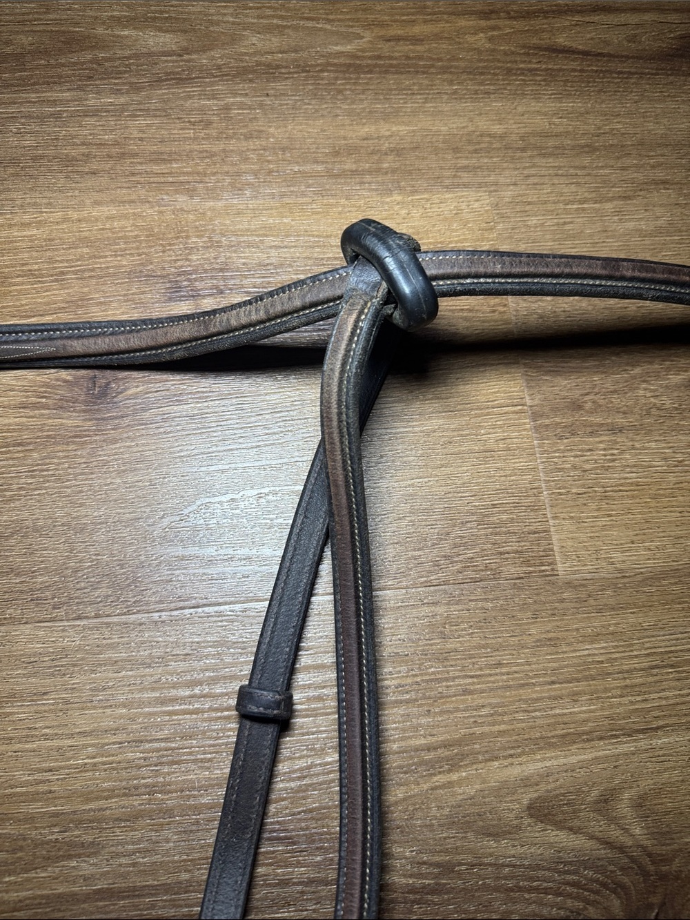 🐴 Standing Martingale w/Raised Fancy Stitching. Brown-Full 🐴 - Picture 7 of 7
